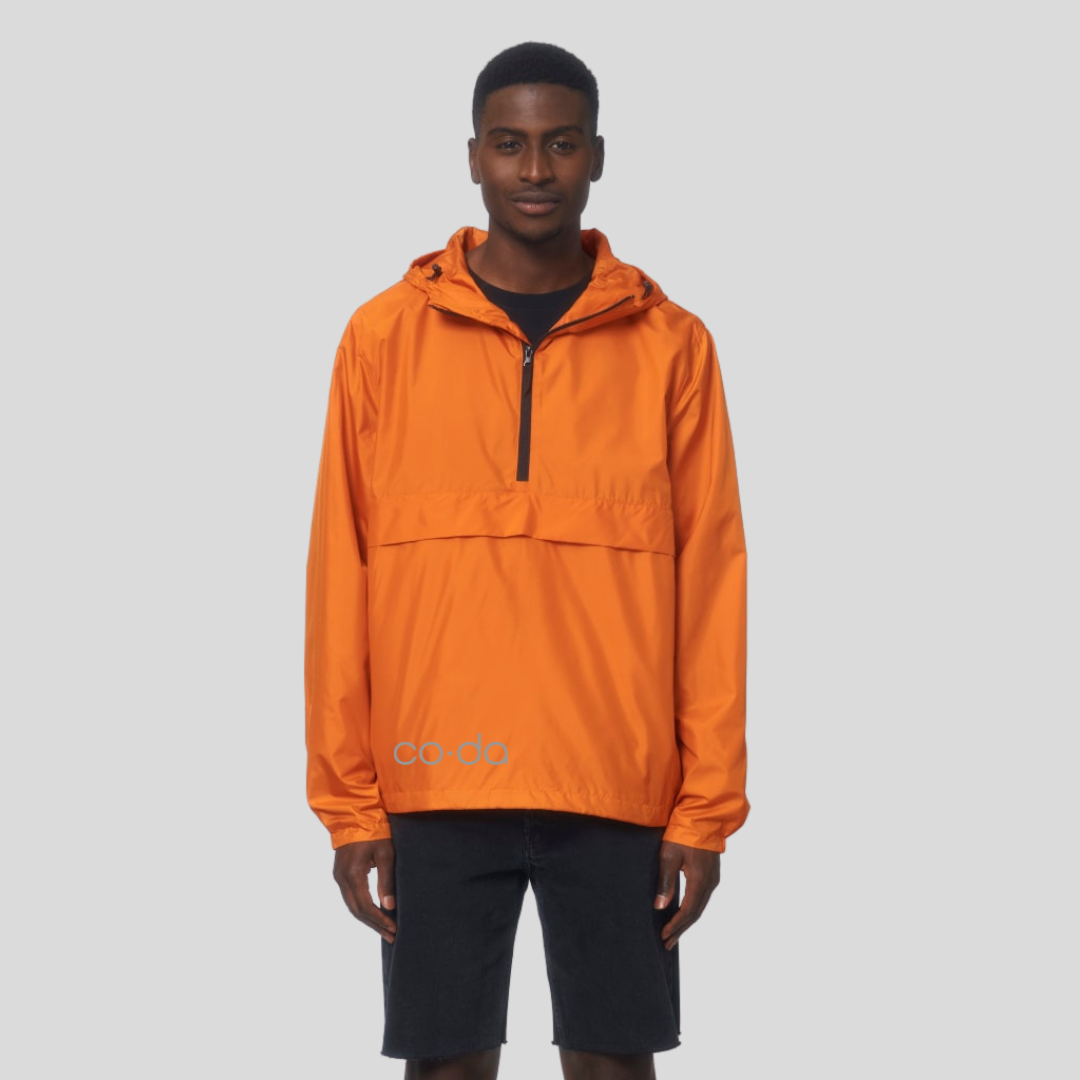 Golf Halfzip Windbreaker Flamme Orange