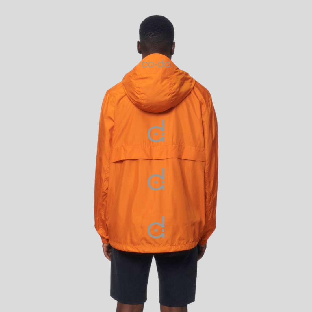 Golf Halfzip Windbreaker Flamme Orange